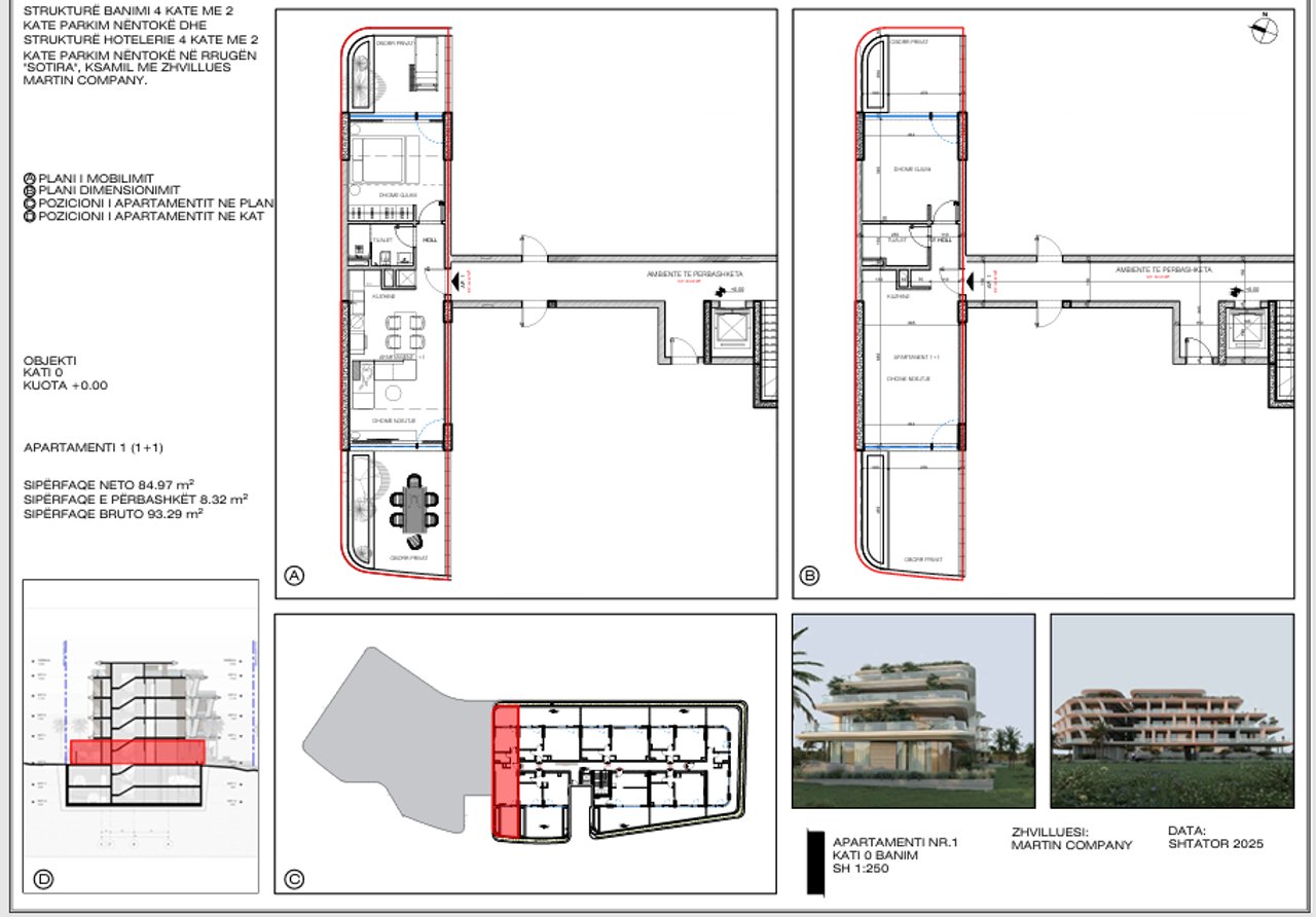 KSAMIL, SHESIM APARTAMENT 1+1