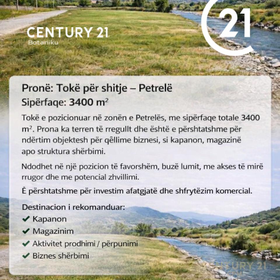 Terreno in vendita a Petrelë, Tirana