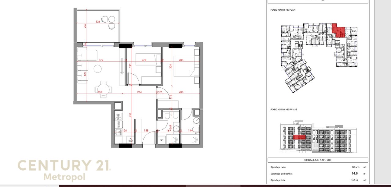 APPARTAMENTO 2+1 NELLA RESIDENZA NORD-PASKUQAN!