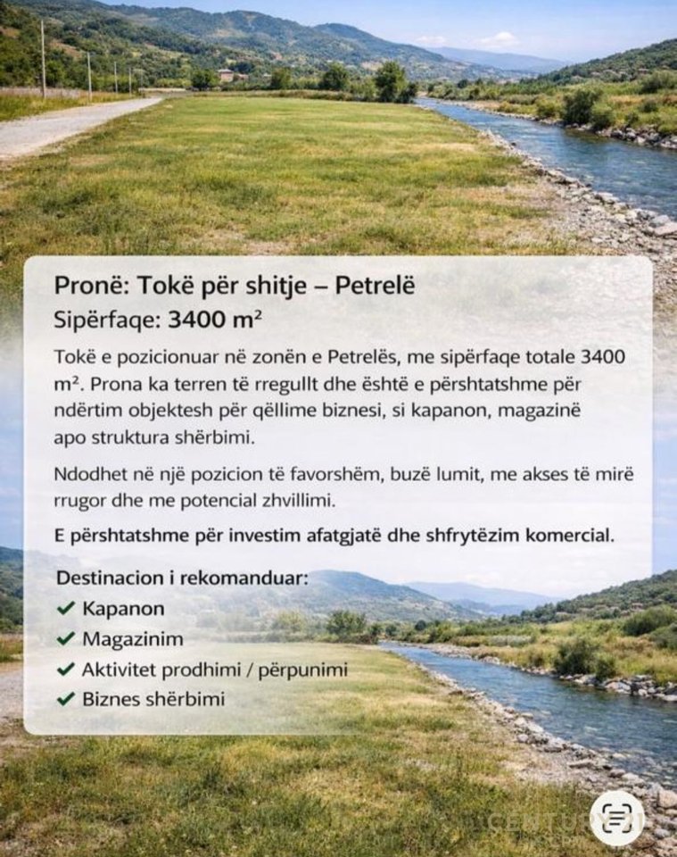Terreno in vendita a Petrelë, Tirana