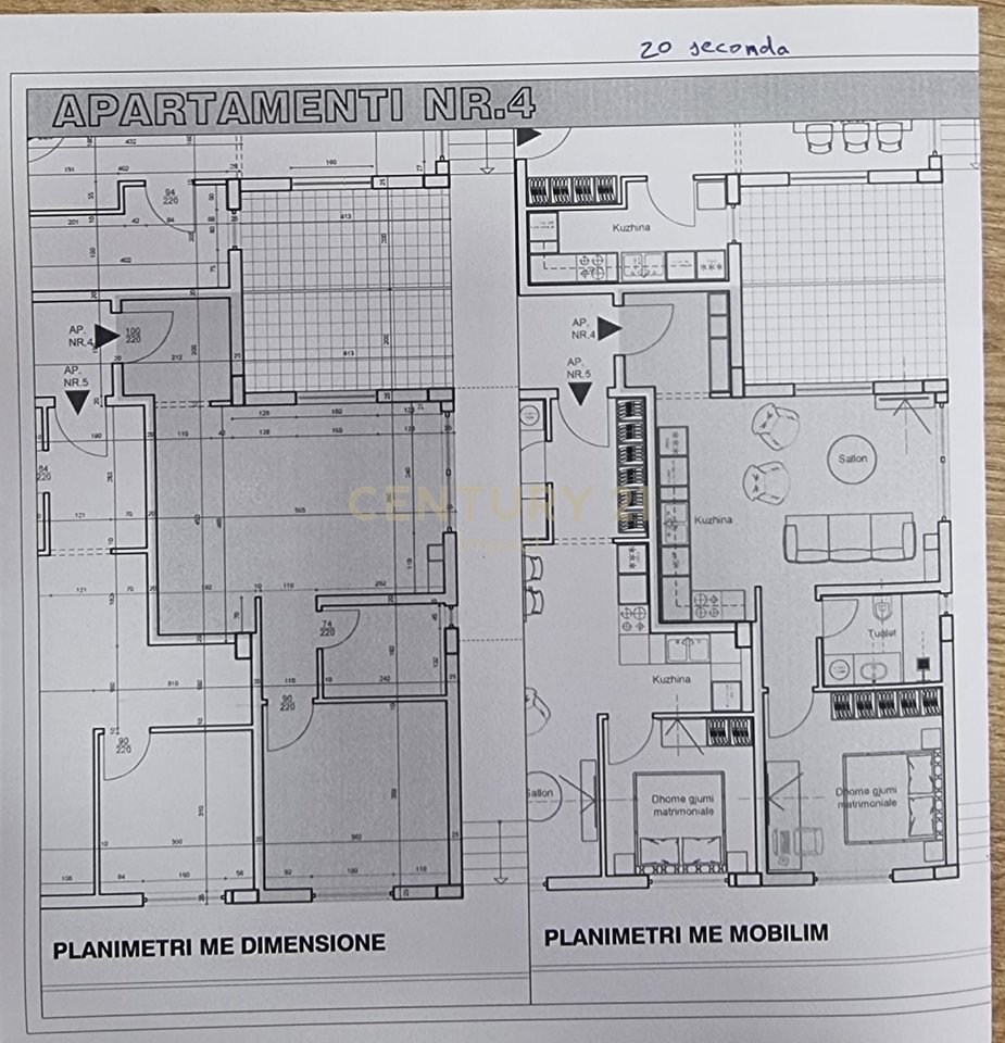 Apartament 1+1 në Shitje Liqeni i Thate, Tiranë - 130.000€