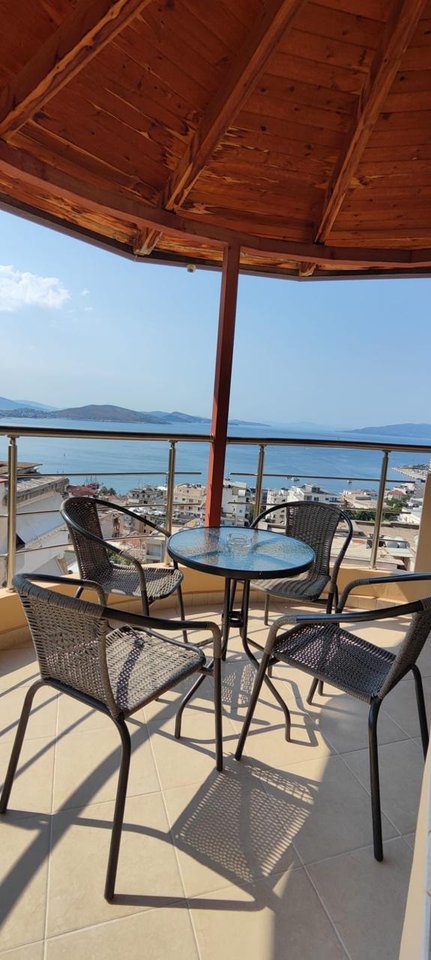 SARANDE, APPARTAMENTO IN VENDITA 2+1+2 CON VISTA MARE