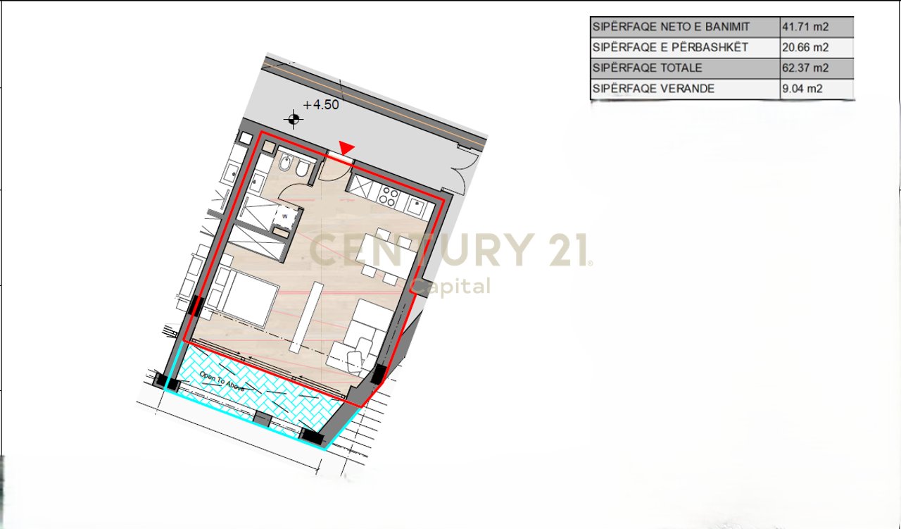 STUDIO APARTAMENT PREMIUM TE FOLIE VILLAGE, JALË!