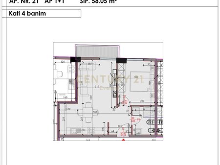 KOMPLEKSI "KODRA E LIQENIT" PASKUQAN, SHESIM APARTAMENT 1+1!