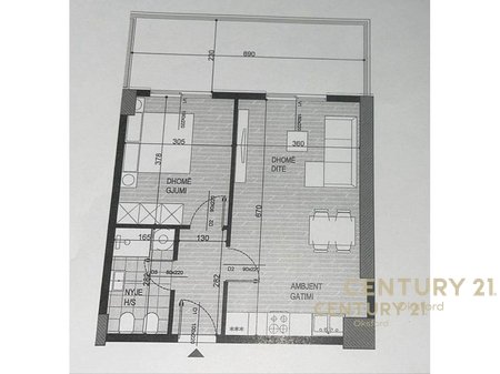 APPARTAMENTO 1+1 IN VENDITA A AVJACIONIT FIELD