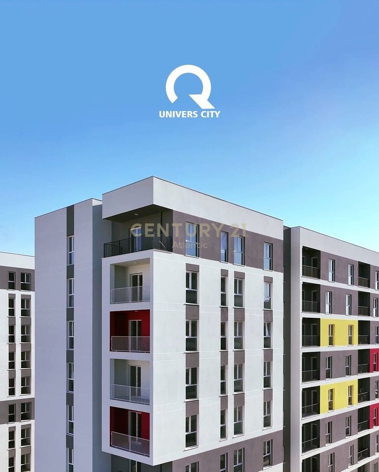 Appartamento 2+1+2T in vendita a Univers City vicino al Centro Commerciale QTU, Tirana