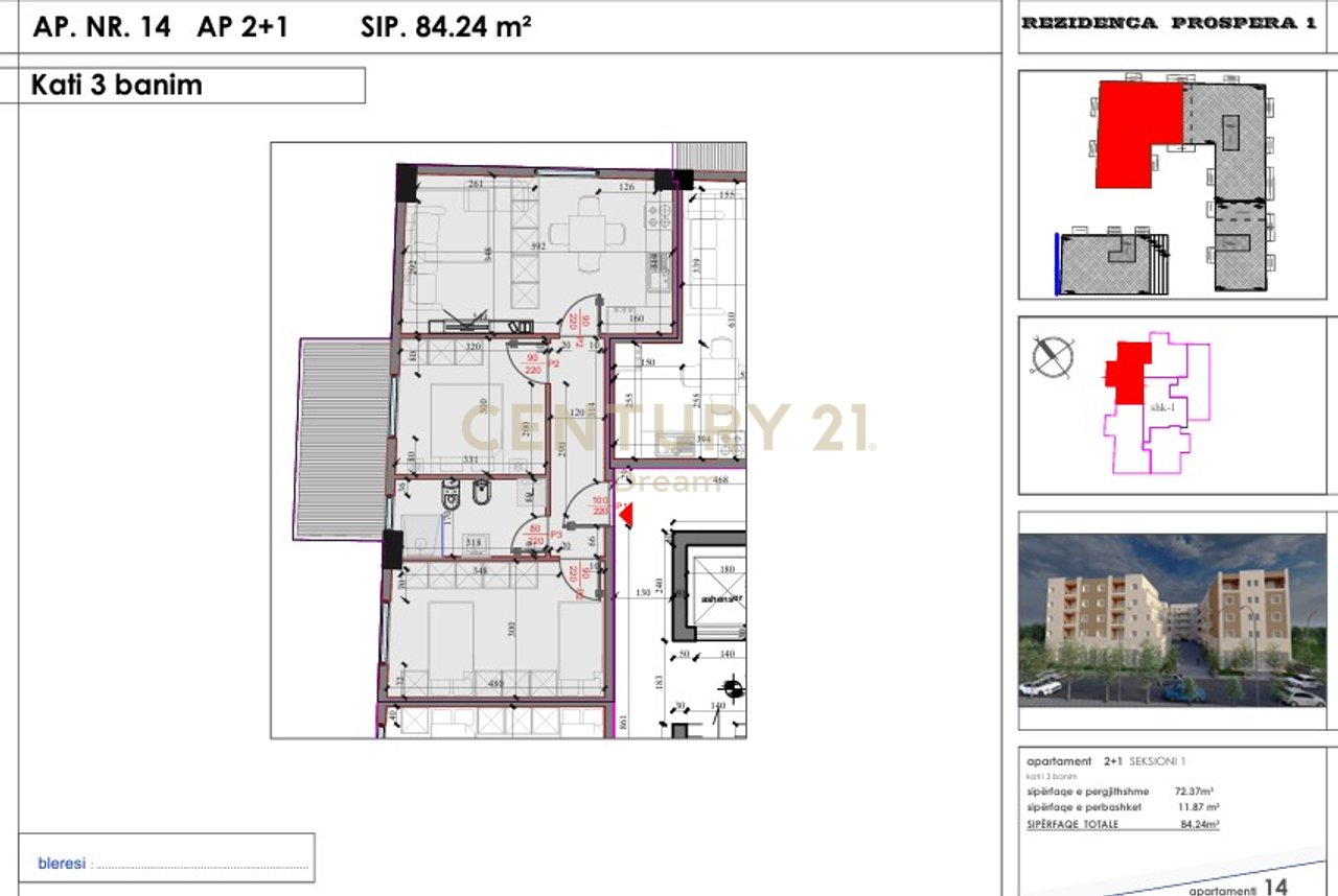 2+1 APARTMENT FOR SALE – LAKE HILL!!