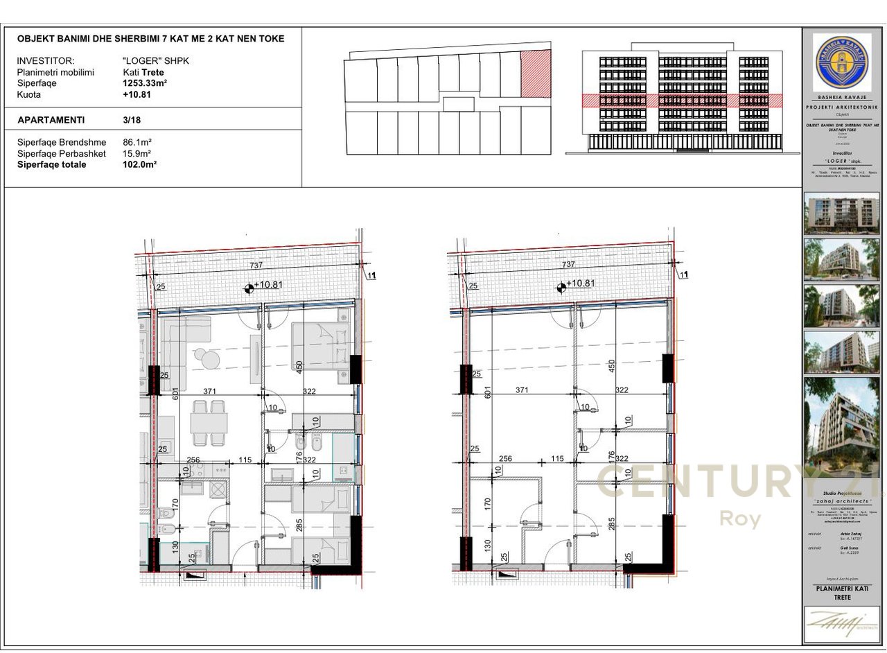 SHITET APARTAMENT 2+1+2T NE NDERTIM TE RI 'LOGER PARADISE', MUNDESI PAGESE ME KESTE !!
