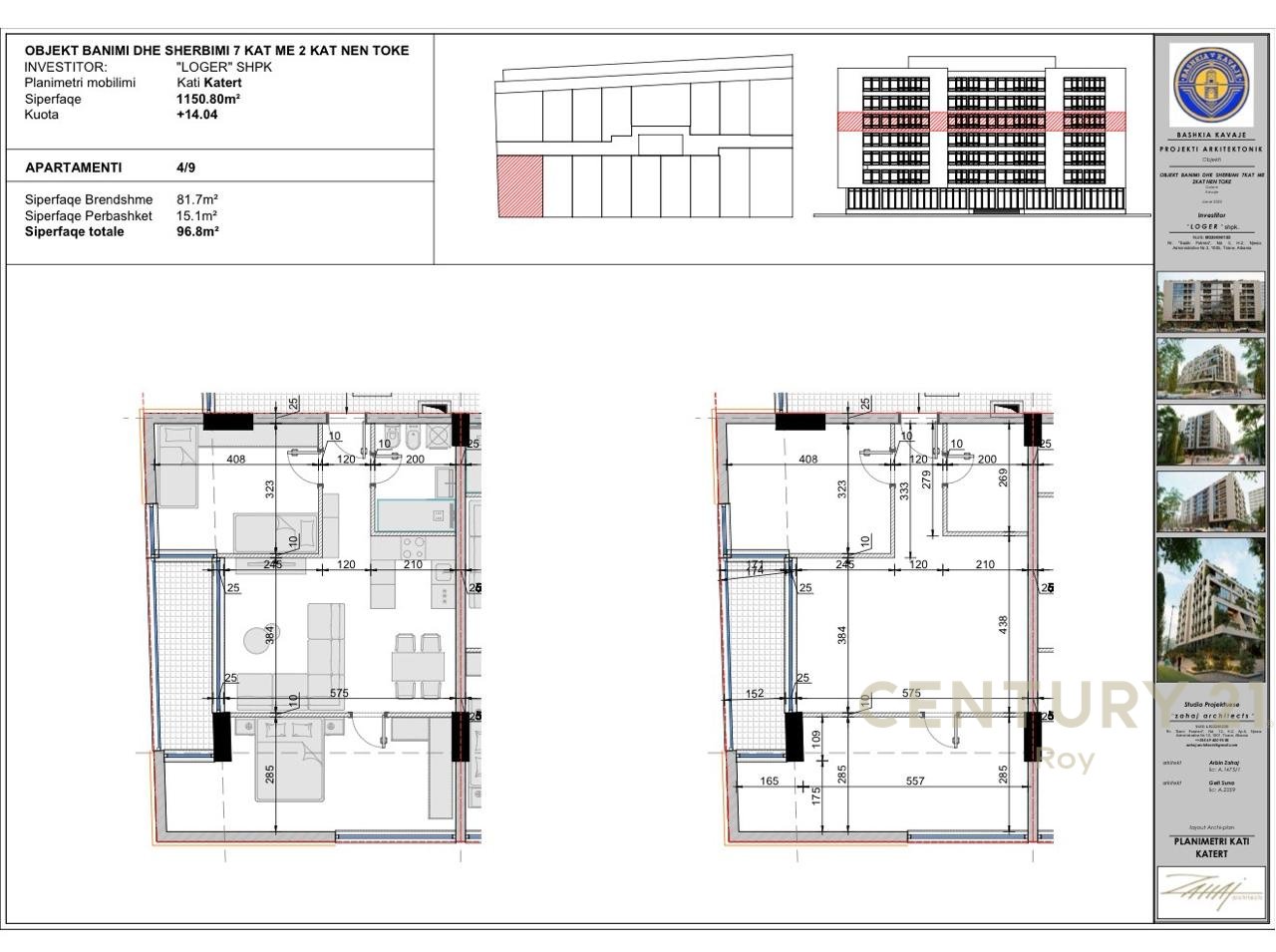 FOR SALE 2+1+2B APARTMENT IN NEW CONSTRUCTION 'LOGER PARADISE', INSTALLMENT PAYMENT OPTION !!