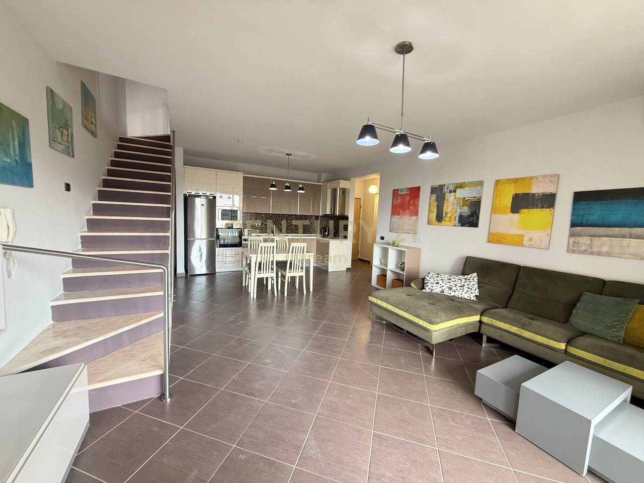 Duplex 2+1 for sale at Rezidenca Kodra Diellit 1