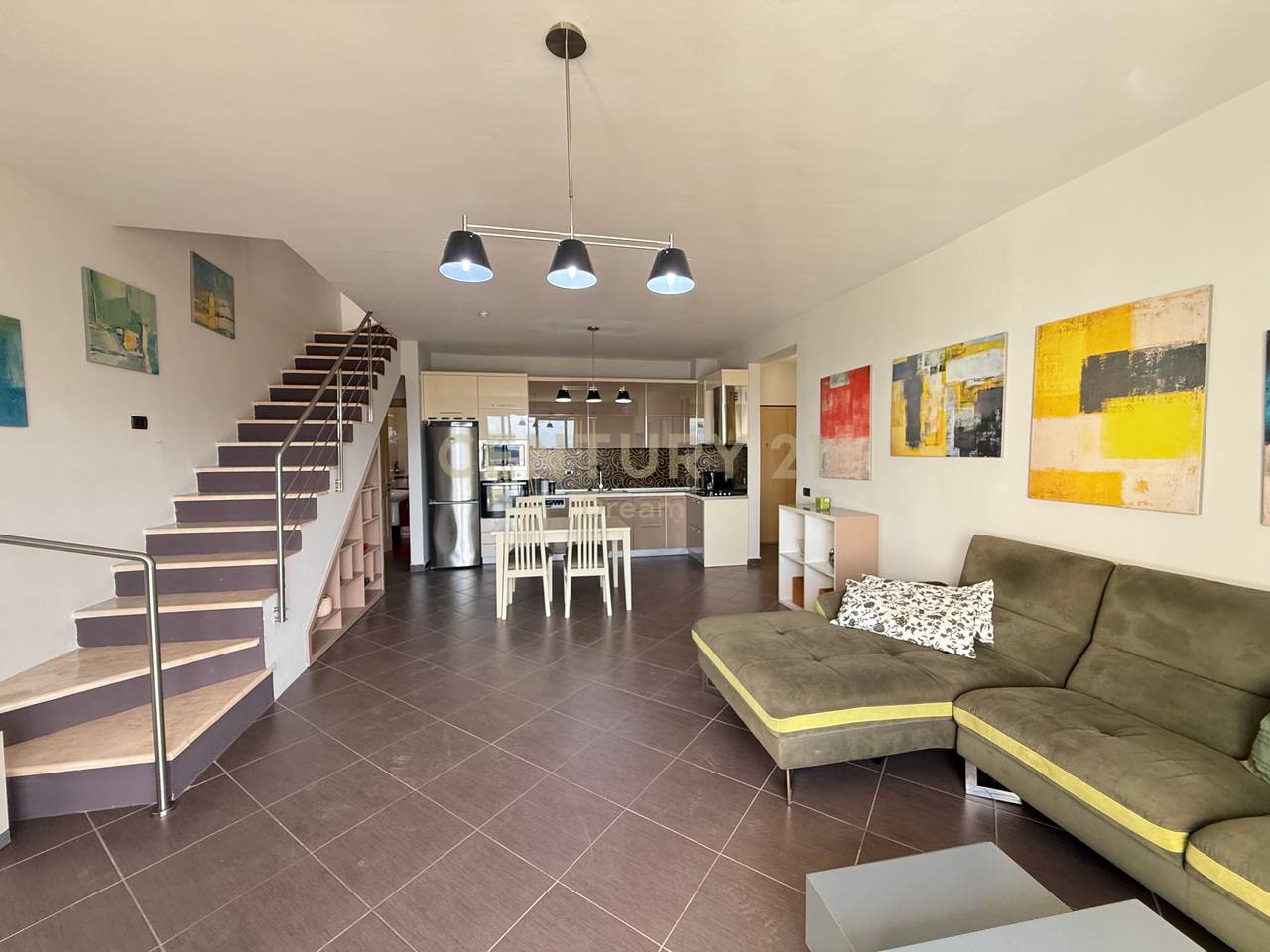 Duplex 2+1 for sale at Rezidenca Kodra Diellit 1