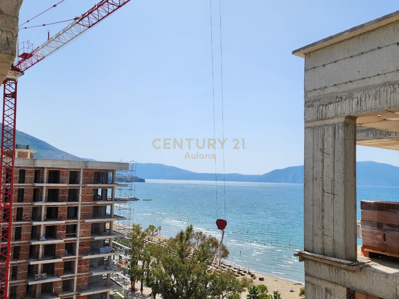 APARTMENT 1+1 WITH SEA VIEW POSEIDON RESIDENCE, LUNGOMARE - VLORE !