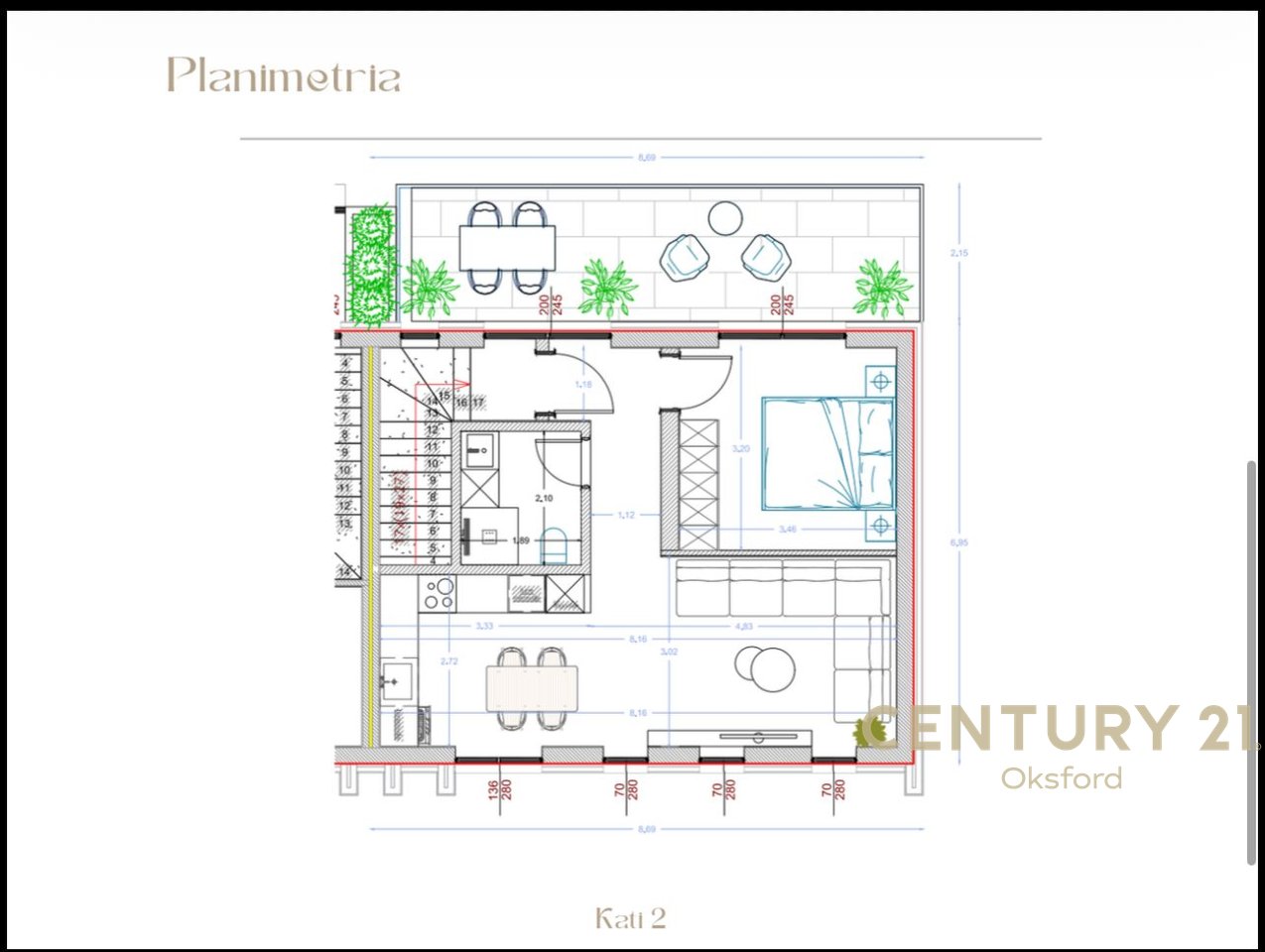 Apartament 1+1 për Shitje – West Home Residence, Farkë!