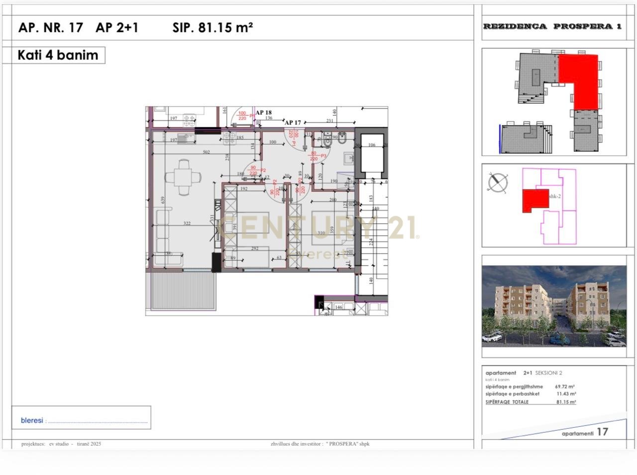 COMPLESSO "KODRA E LIQENIT" PASKUQAN, VENDITA APPARTAMENTO 2+1!