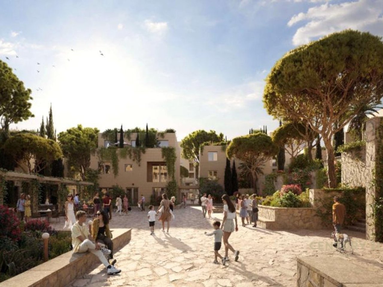 Garsoniere me oborr në Drimadhes – Village Square!