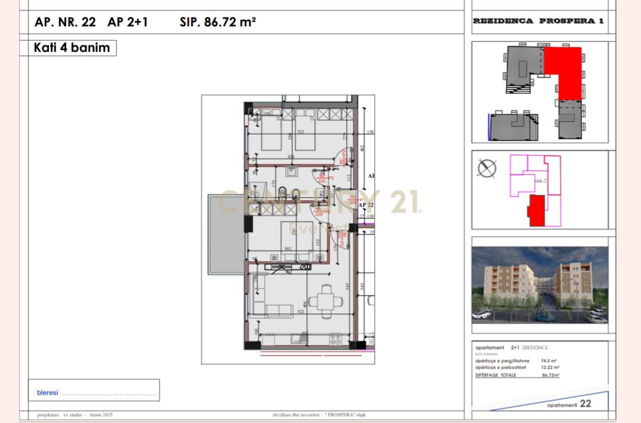 PASKUAN LAKE, SELLING APARTMENT 2+1