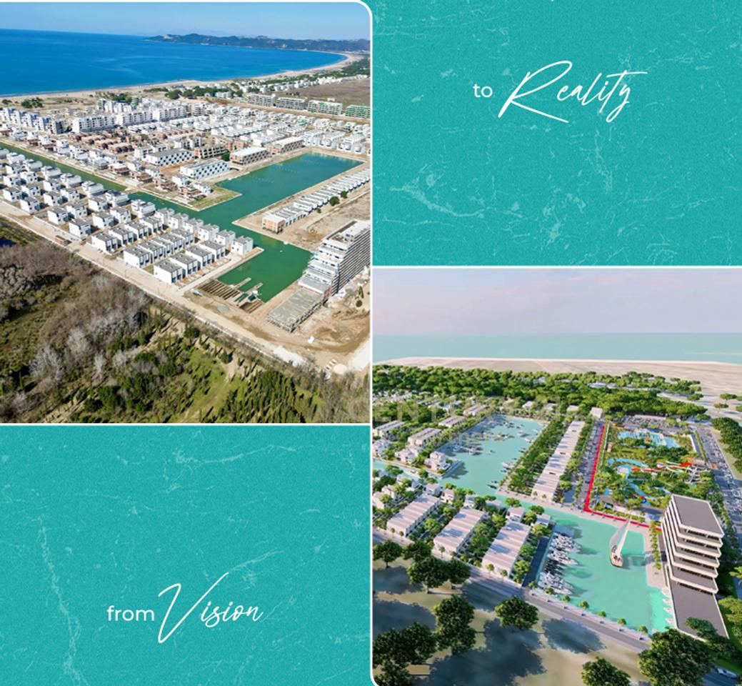 SHESIM VILË ME OBORR, NË KOMPLEKSIN “TURQUOISE MARINA”!