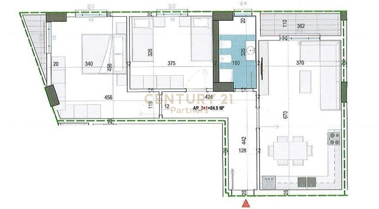 APPARTAMENTO 2+1 IN VENDITA A PASKUQAN
OPZIONE PAGAMENTO A RATE