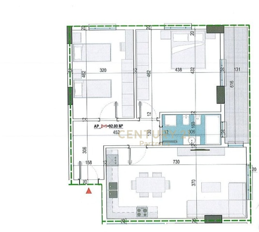 APPARTAMENTO 2+1 IN VENDITA A PASKUQAN
OPZIONE PAGAMENTO A RATE