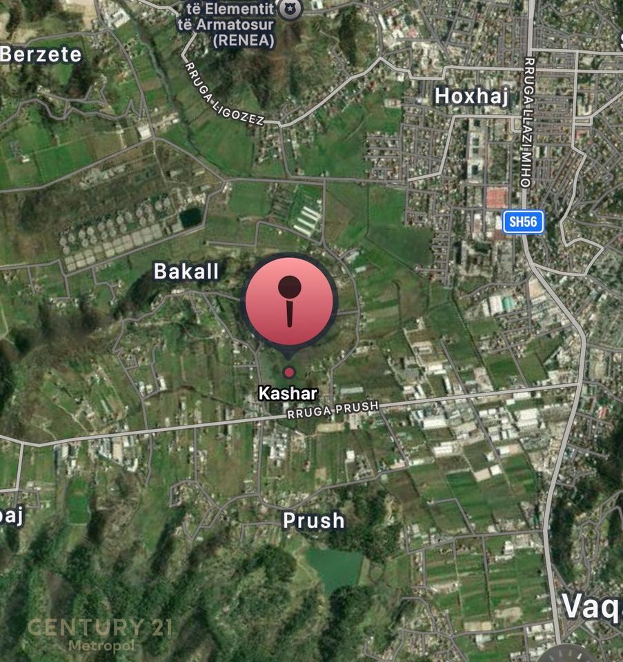 Terreno in vendita nella zona di Kashar, Tirana