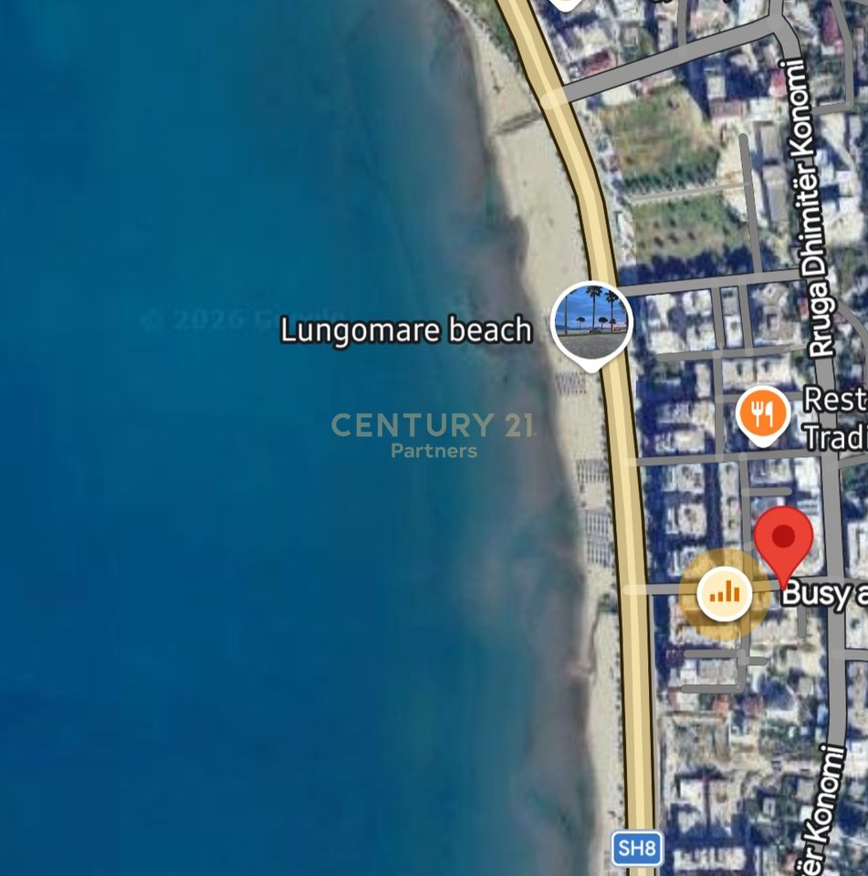 OKAZION SHITET APARTAMENT 2+1+2 & VERANDE NE VLORE-LUNGOMARE