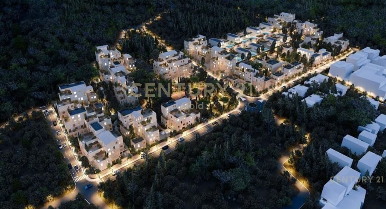 Apartament 2+1+Depo+Verande tek Residenca “Square Village”Dhërmi