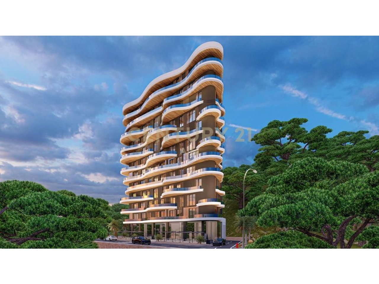 Shitet Apartament 1+1 tek “The Wave” Residence – Rana e Hedhun, Shëngjin