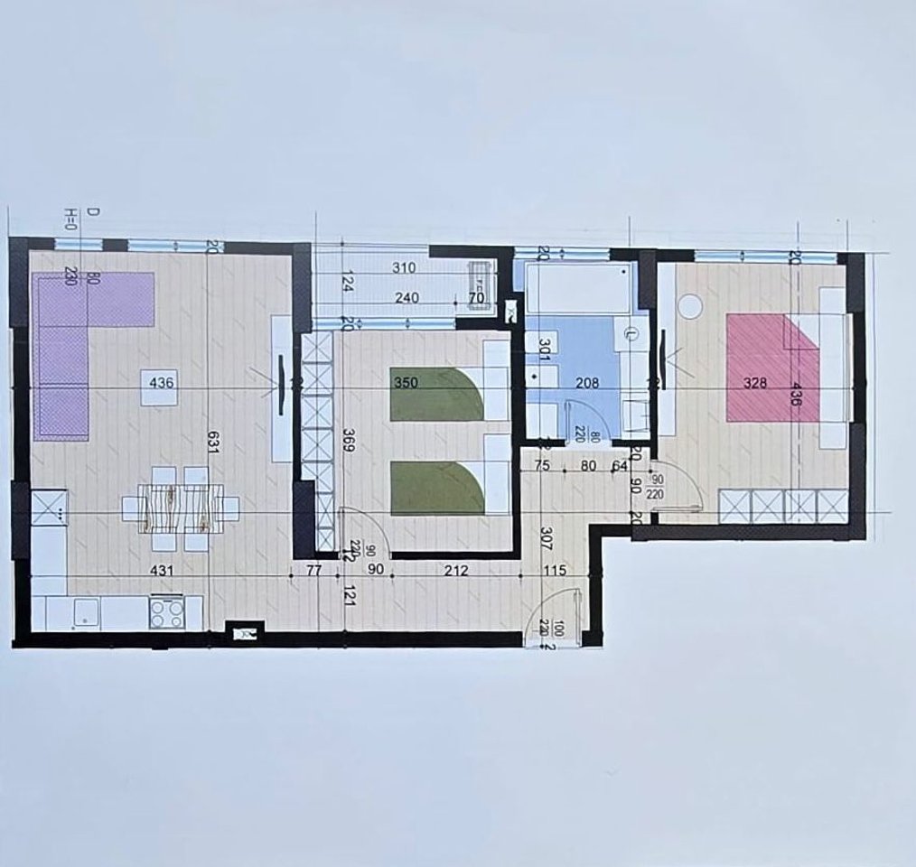 2+1 Apartment for Sale near the Red School!