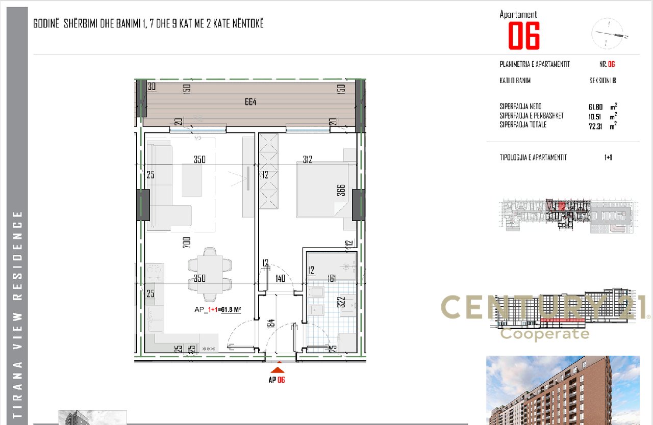 EXCLUSIVE! RENT 1+1 APARTMENT OPPOSITE 5 - MAJI STREET & NEAR THE NEW BOULEVARD IN PASKUQAN.