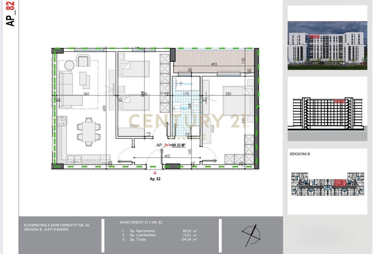 KAMEZ, SHESIM APARTAMENT 2+1!