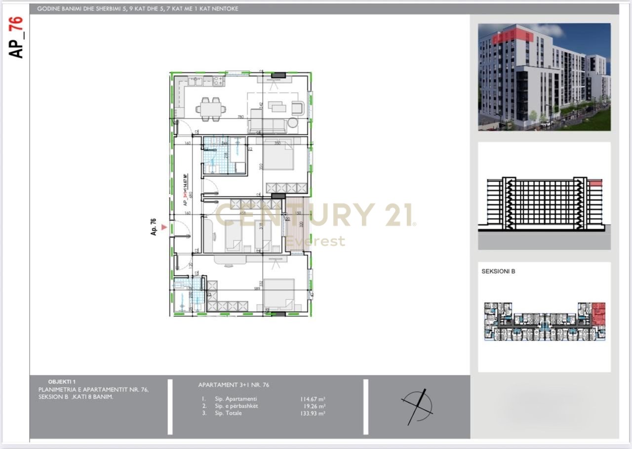 KAMEZ, SHESIM APARTAMENT 3+1!