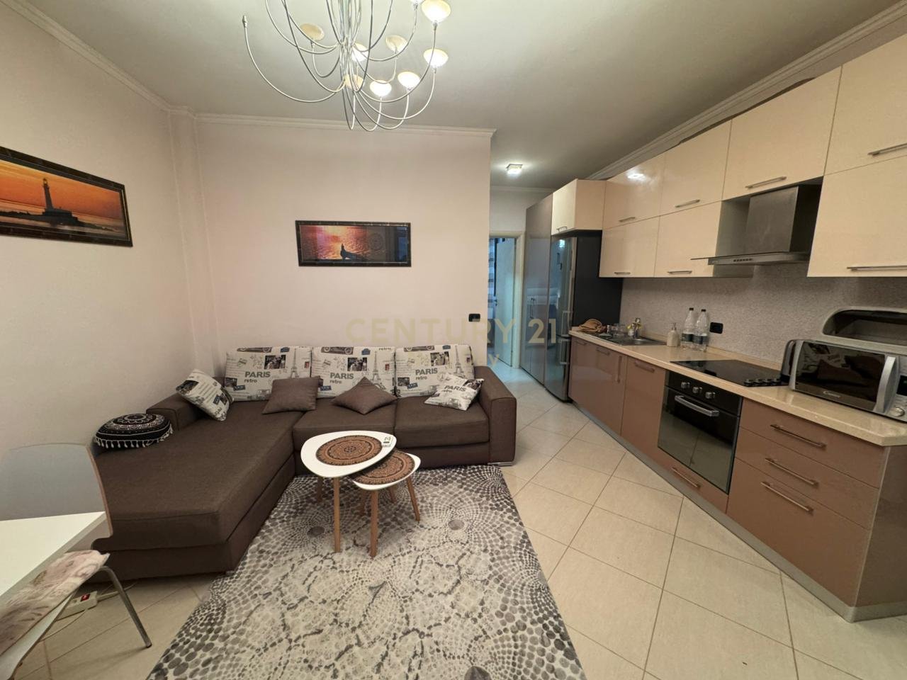 Apartament 1+1 Me Qira në Vollga, Durrës - 450€