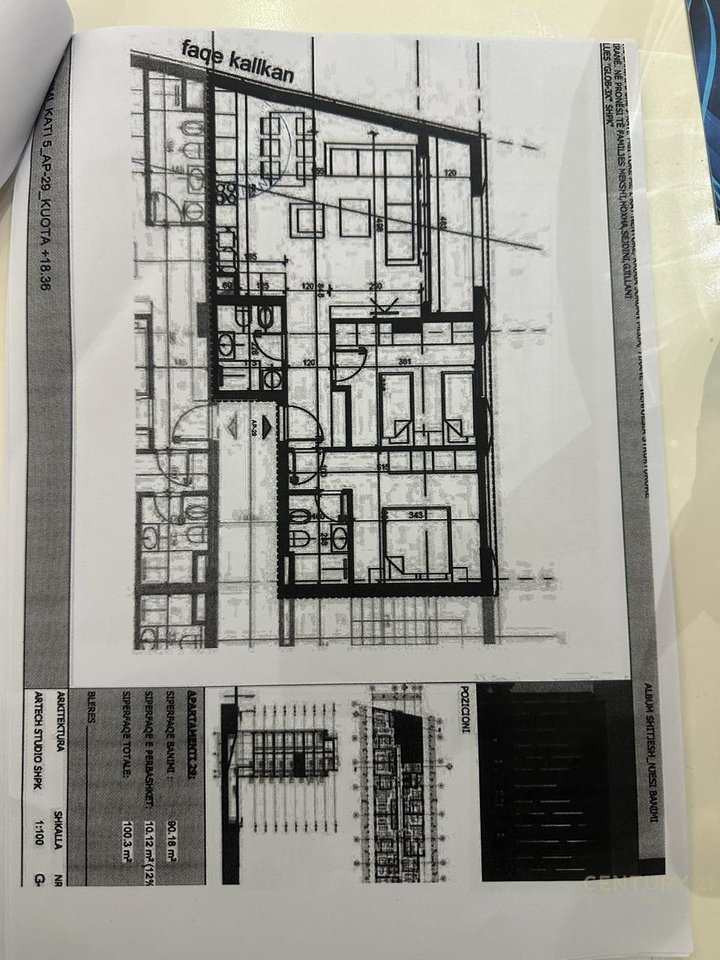 Apartment 2+1+2 with Parking Space for sale in Avi Residence, New Boulevard.