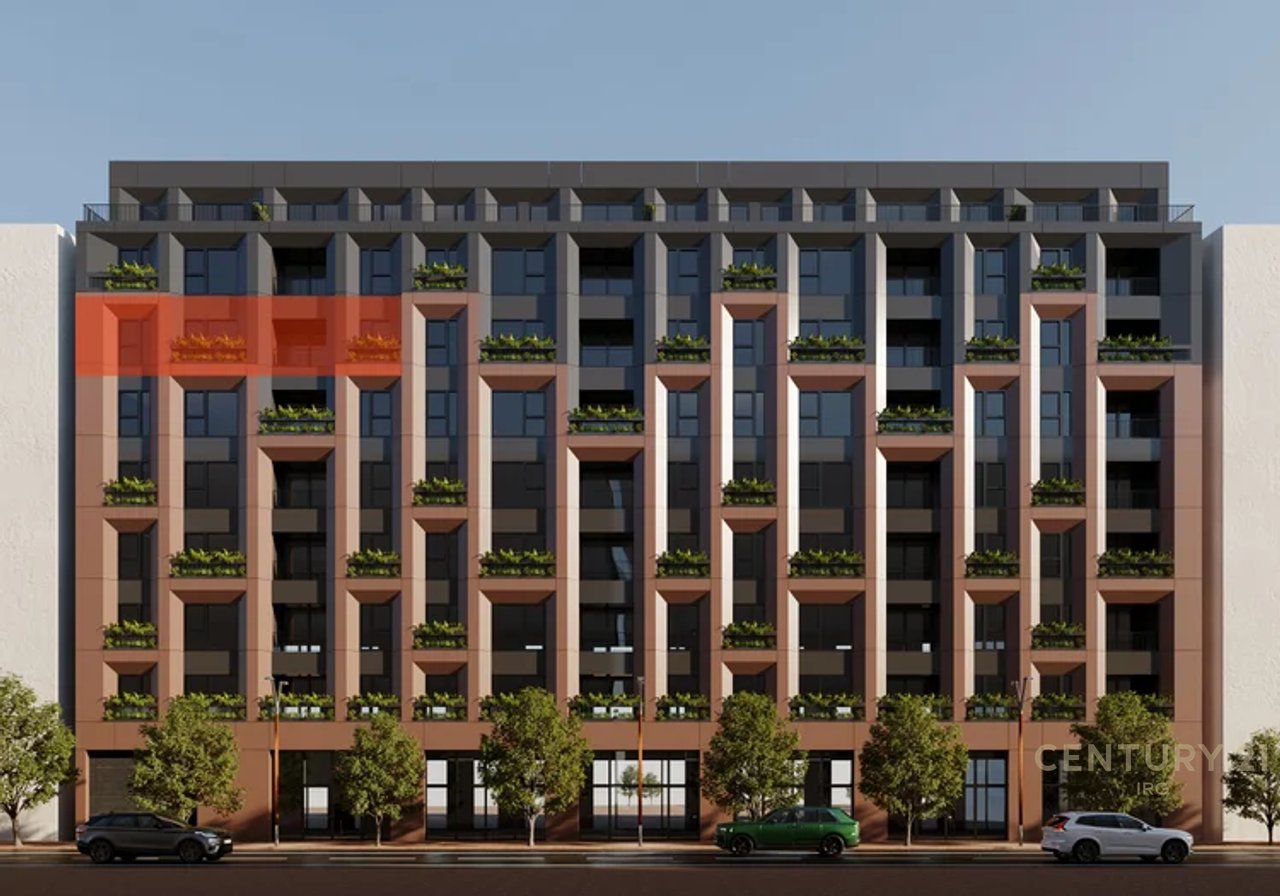 Apartment 2+1+2 with Parking Space for sale in Avi Residence, New Boulevard.