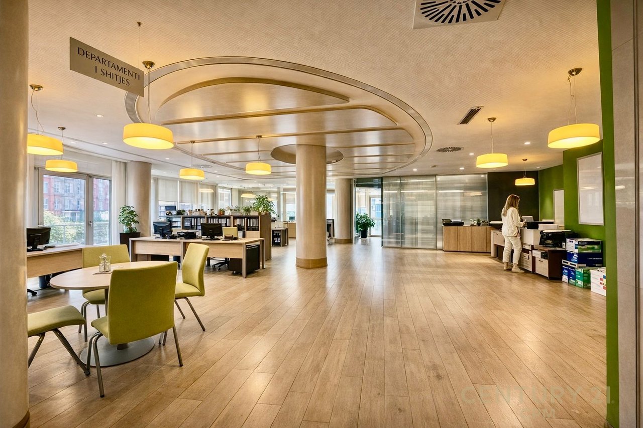 Zyra Premium me qira në një nga zonat më prestigjioze të Tiranës!