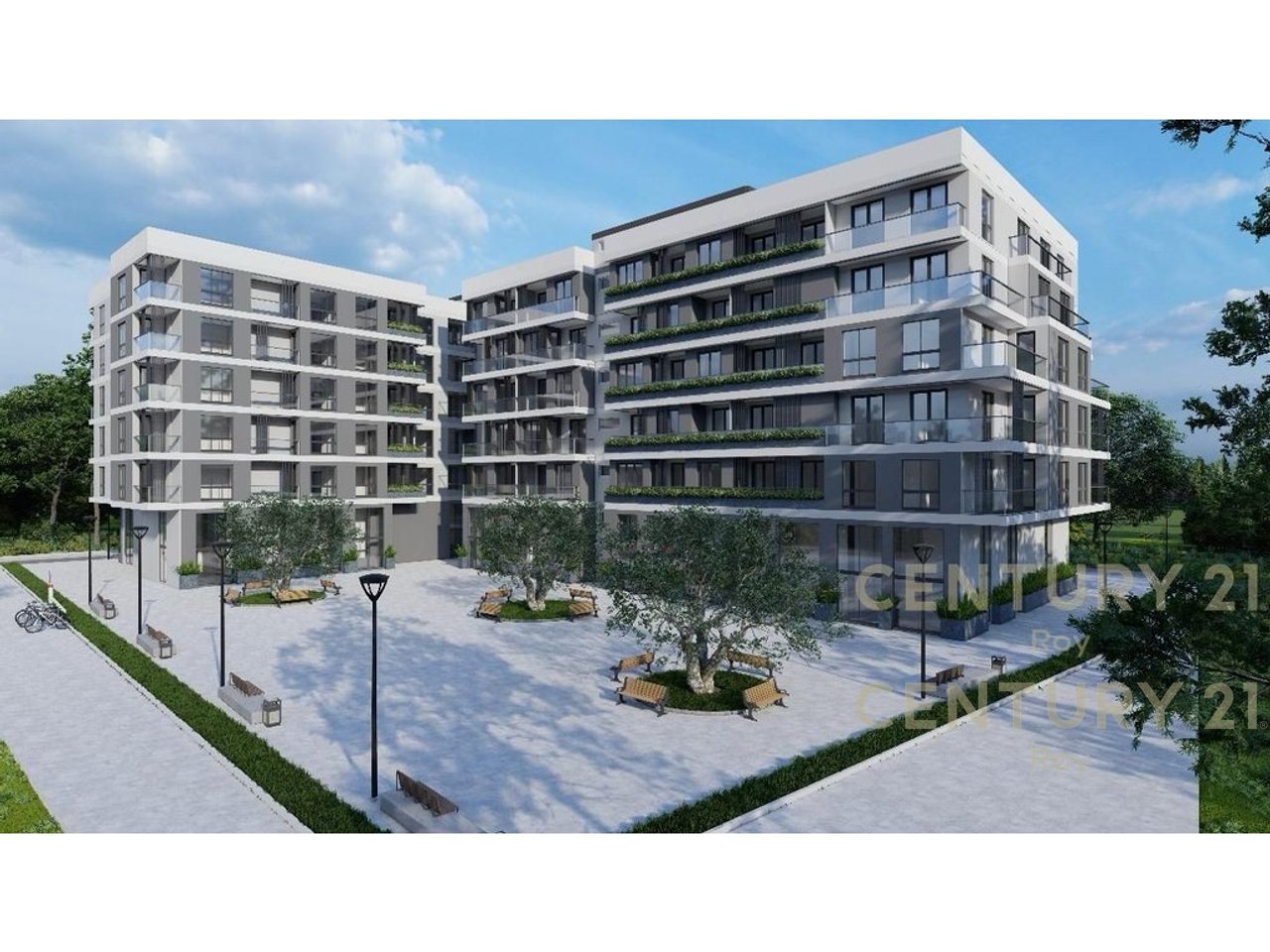 SHITET APARTAMENT 1+1 MONTEVIDEO RESIDENCE TE MALI ROBIT Me PAMJE DETI.