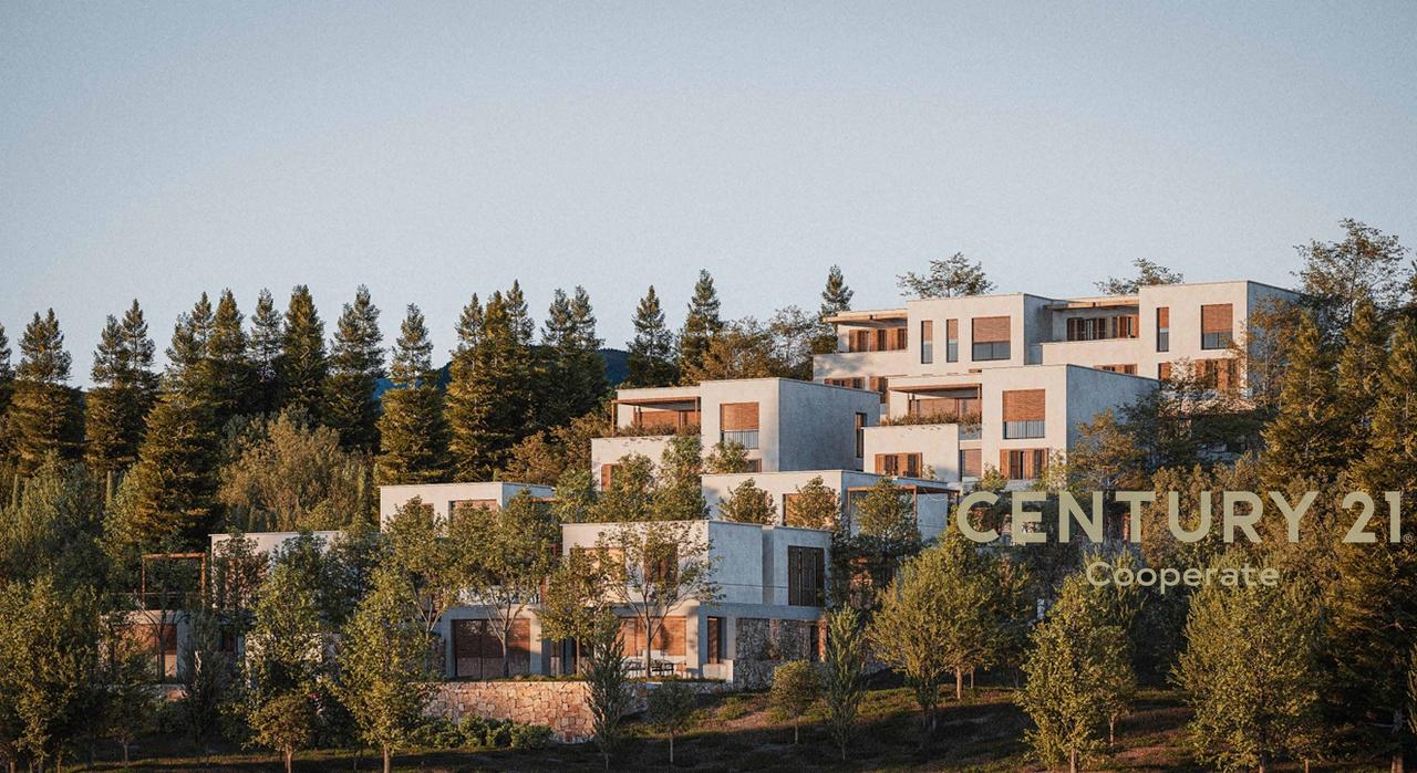 Appartamento 2+1+2 SHESIM con vista mare, in una residenza esclusiva a Dhermi