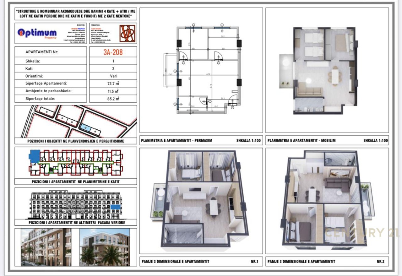 DUPLEX FOR SALE ADRIA RESIDENCE, QERRET
