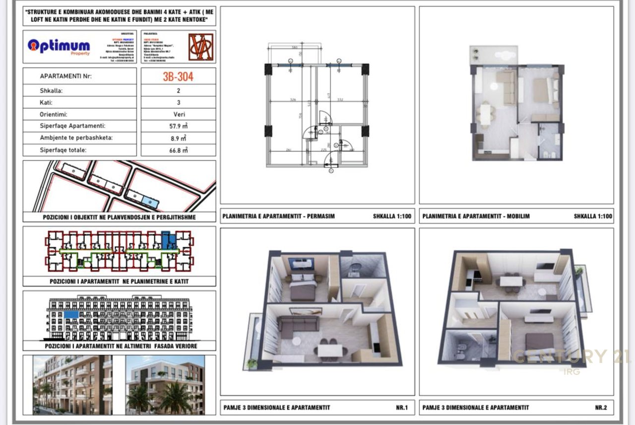 APPARTAMENTO 1 PIÙ 1 IN VENDITA ADRIA RESIDENCE, QERRET