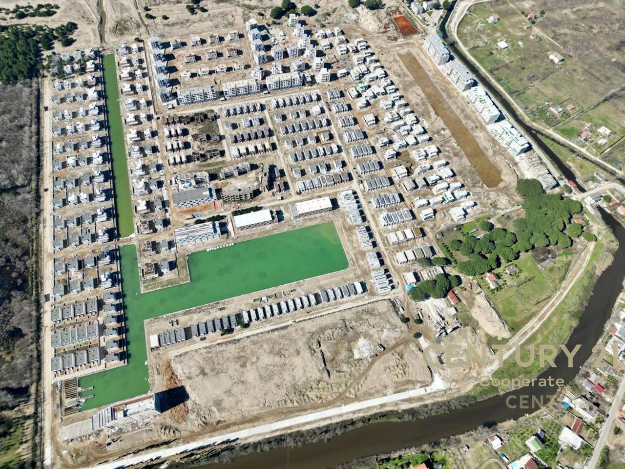 SHESIM VILE T2  TEK TURQUOISE MARINA, GJIRI I LALEZIT