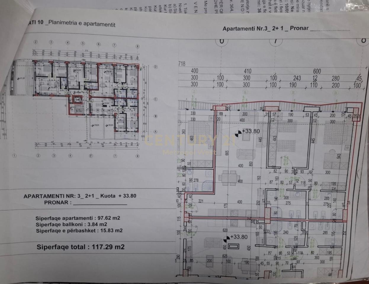 Apartament 2+1+2 me Qira, Farmacia 10
