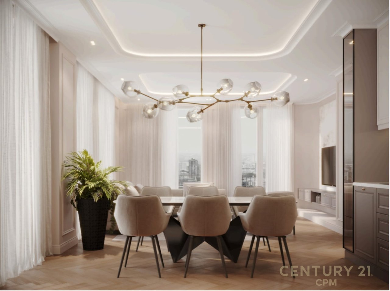 Apartment 3+1+2 For sale at Altana Residence, Paris Commune