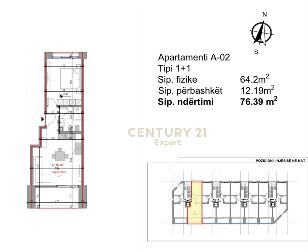 1+1 APARTMENTS FOR SALE, LALZ BAY !!