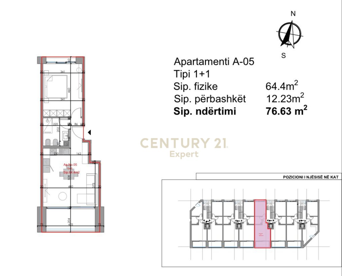 1+1 APARTMENTS FOR SALE, LALZ BAY !!