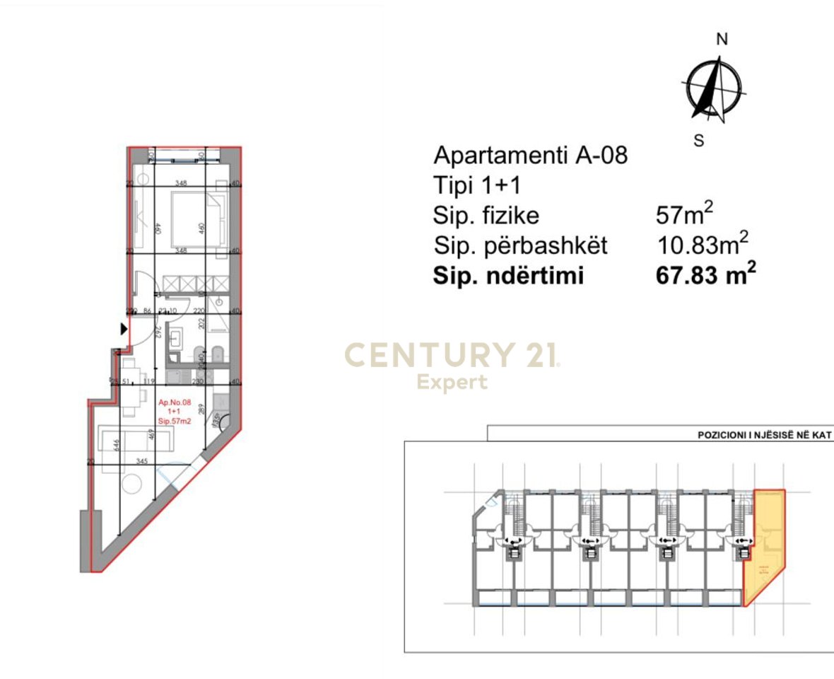 1+1 APARTMENTS FOR SALE, LALZ BAY !!