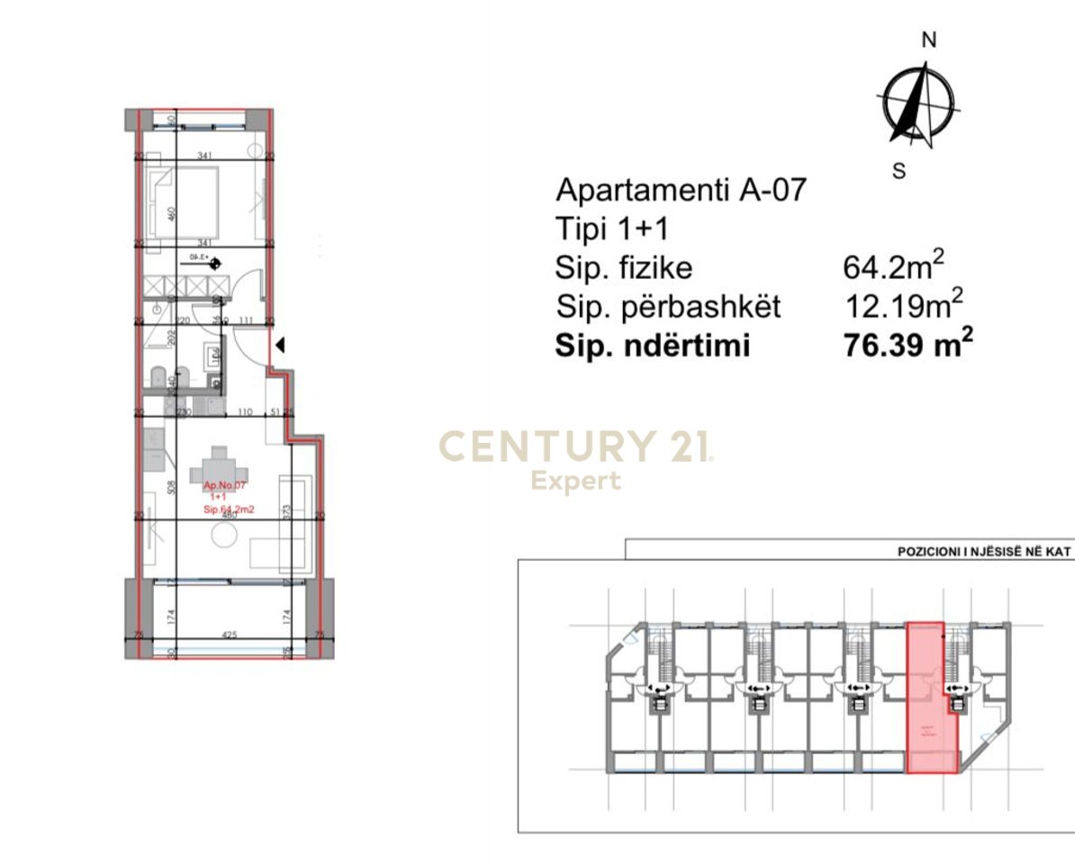 1+1 APARTMENTS FOR SALE, LALZ BAY !!