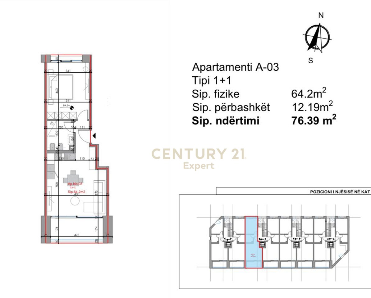 1+1 APARTMENTS FOR SALE, LALZ BAY !!