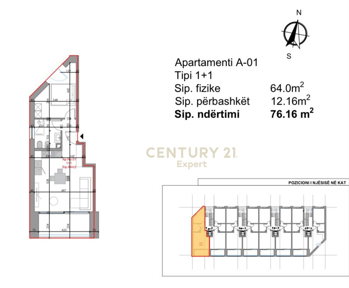 1+1 APARTMENTS FOR SALE, LALZ BAY !!