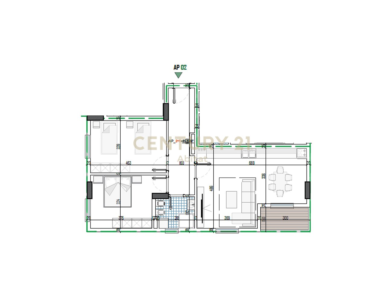 2+1 APARTMENT FOR SALE, PASKUQAN