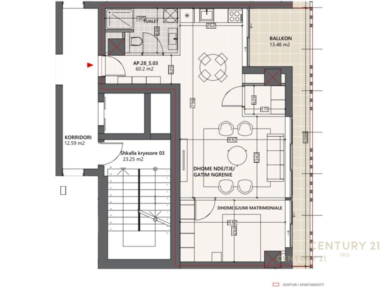 1+1 APARTMENT FOR RENT WITH FULL SEA VIEW, VLORA MARINA.